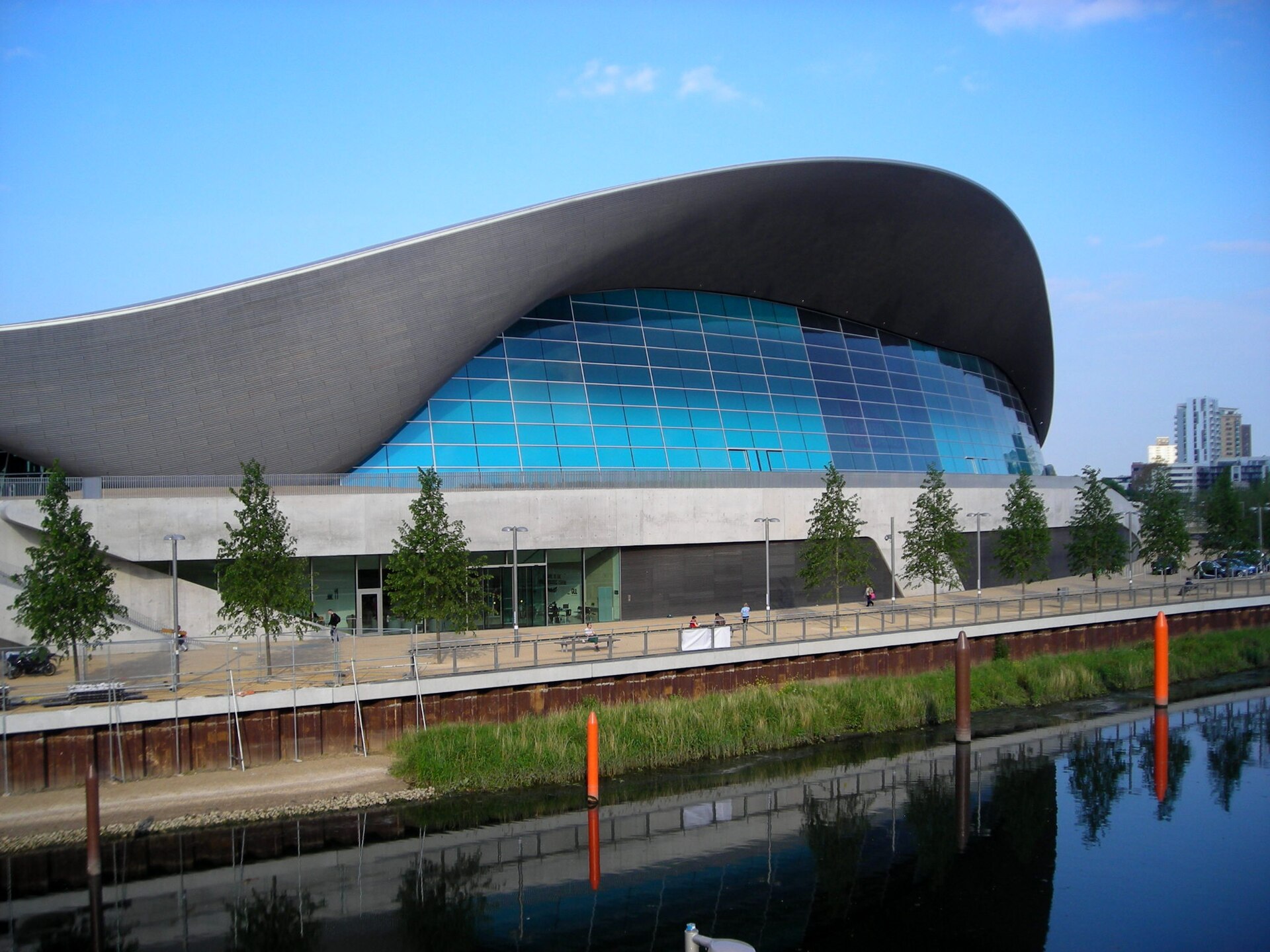 London Aquatics Centre, view 2