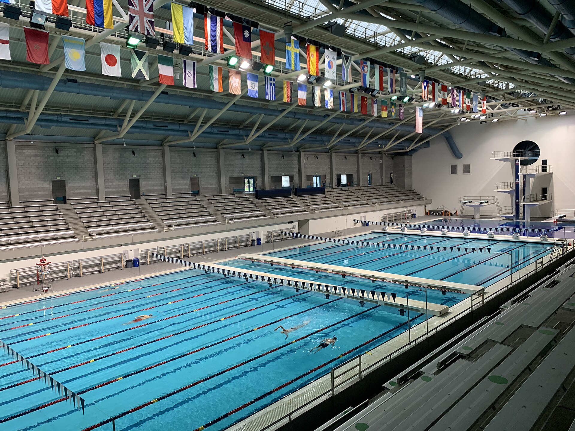 Weyerhaeuser King County Aquatic Center, view 2