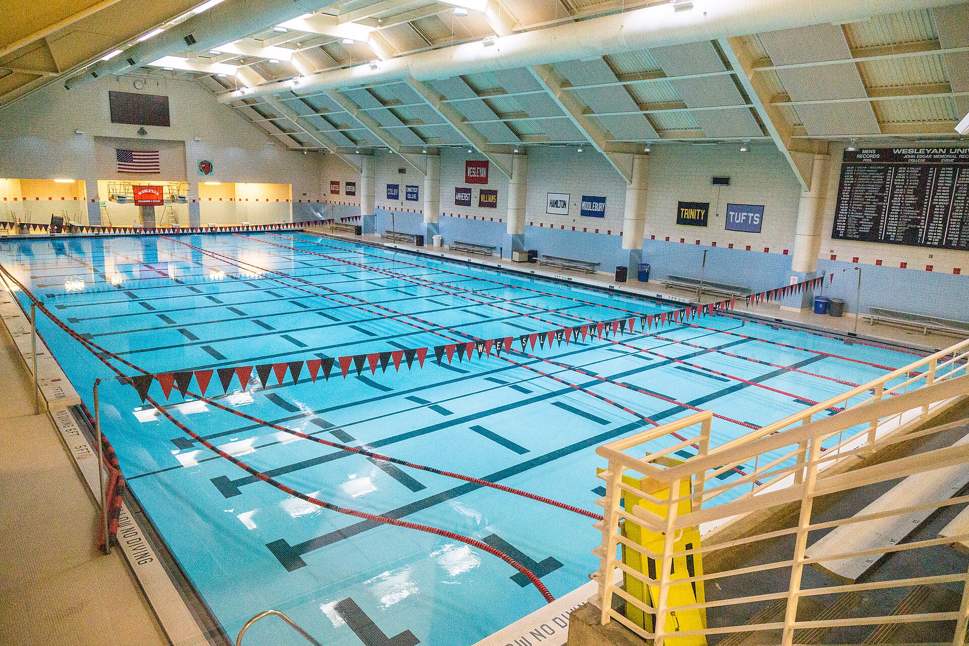 Wesleyan Natatorium - Wesleyan Uinveristy