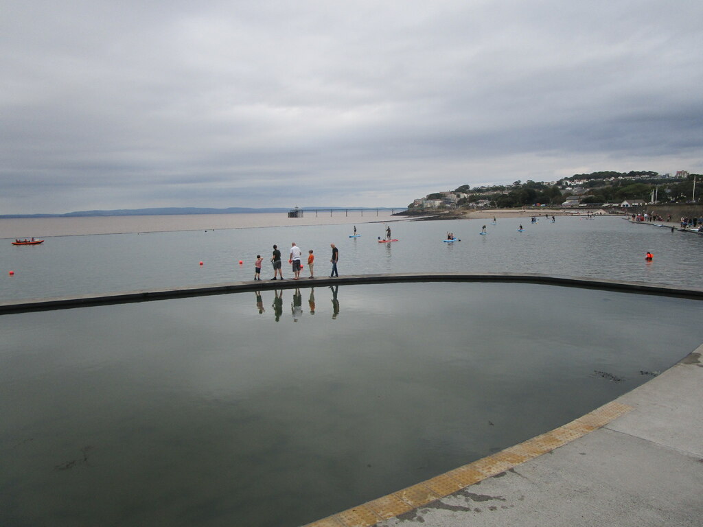 Clevedon Marine Lake, view 2